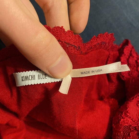 Urban Outfitters Kimchi Blue Lace Mini made in USA | Size XS - Picture 6 of 6